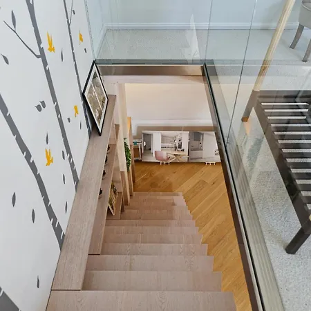 דירה Luxury 143M2 2-Bedroom Penthouse Loft With Ac & Elevator - Brivibas Street, Central Riga *