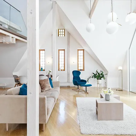 Luxury 143M2 2-Bedroom Penthouse Loft With Ac & Elevator - Brivibas Street, Central Riga * ריגה